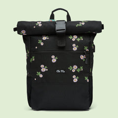 Ela Mo™ Rolltop Rucksack | Embroidery Edition Upsy Daisy