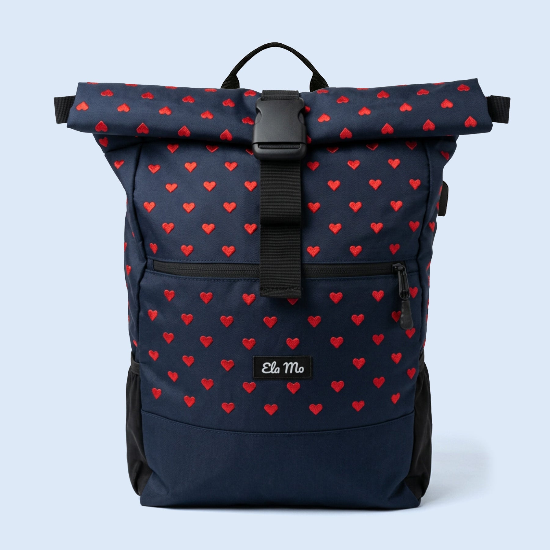 Ela Mo™ Rolltop Rucksack | Embroidery Edition Wild at Heart