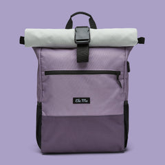 Ela Mo™ Rolltop Rucksack | Lavender