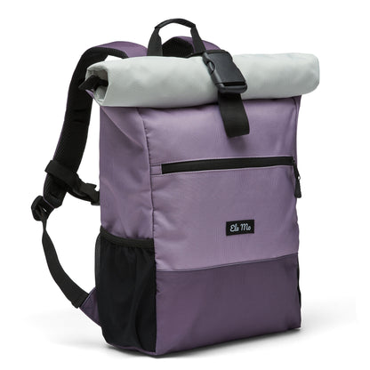 Ela Mo™ Rolltop Rucksack | Lavender