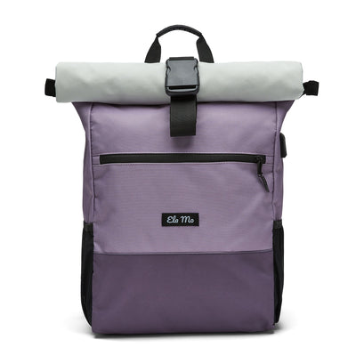 Ela Mo™ Rolltop Rucksack | Lavender