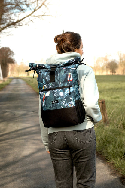 Ela Mo™ Rolltop Rucksack | Neotropic