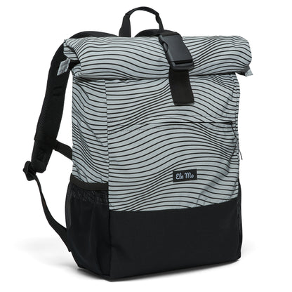 Ela Mo™ Rolltop Rucksack Night Edition | Wave