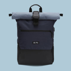Ela Mo™ Rolltop Rucksack | Nightblue
