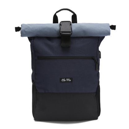 Ela Mo™ Rolltop Rucksack | Nightblue