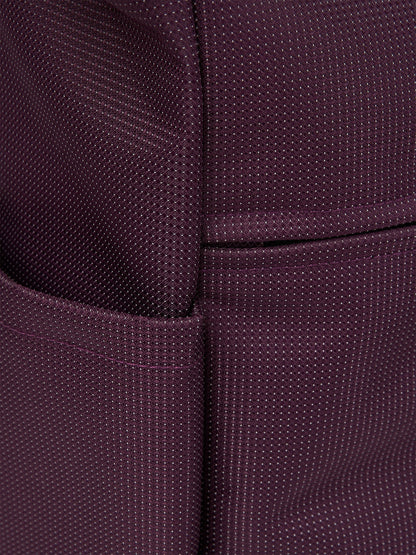 Ela Mo™ Rolltop Rucksack | Plum Reflective