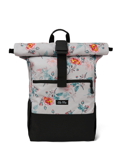 Ela Mo™ Rolltop Rucksack | Roses for You