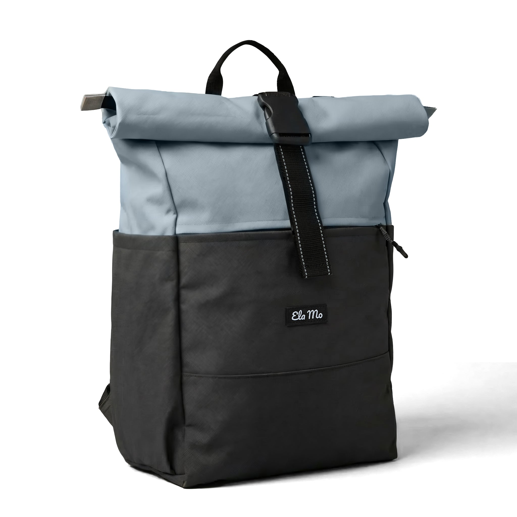 Ela Mo™ Rolltop Rucksack | Smoke Blue