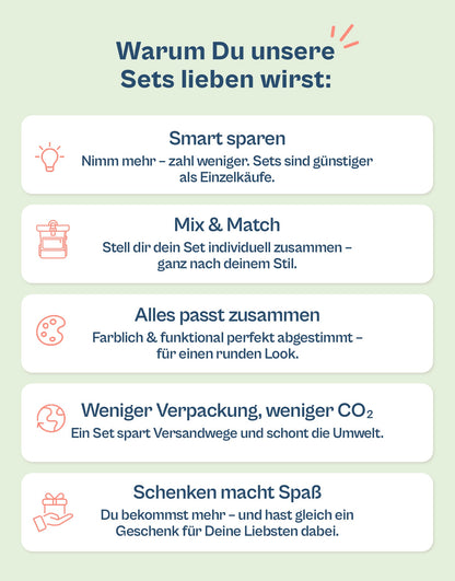 Ela Mo™ Rolltop Rucksack | Wunsch-Set