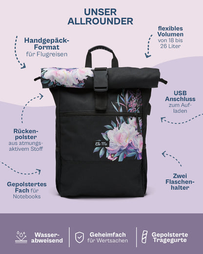 Ela Mo™ Rolltop + Schirm | Set