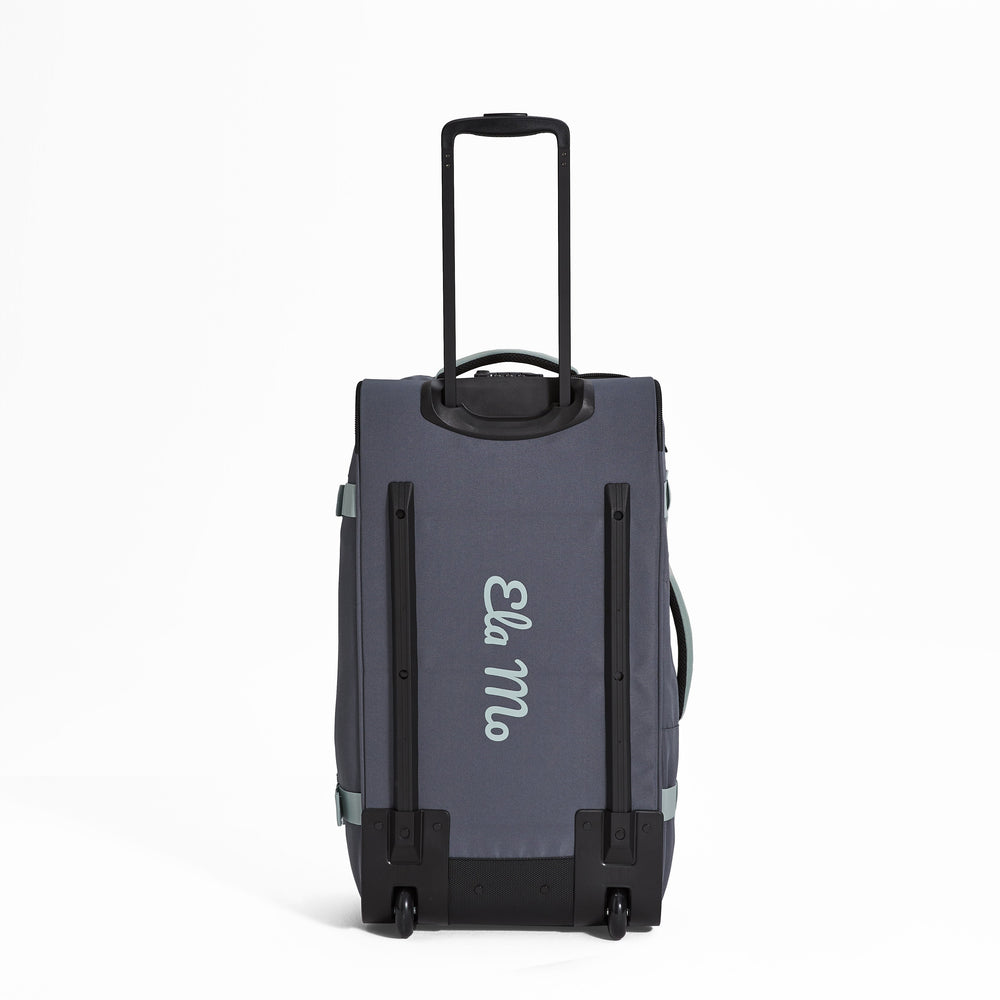Ela Mo™ Reisetasche mit Rollen 78 Liter | Darkgrey Mint