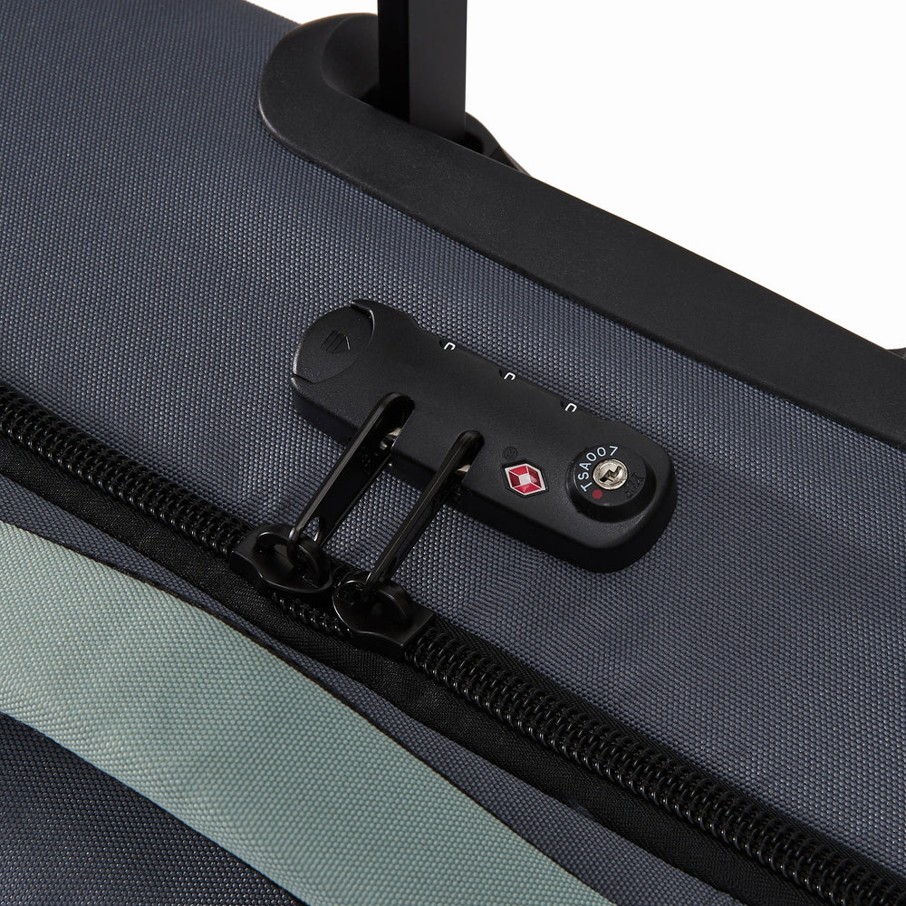 Ela Mo™ Reisetasche mit Rollen 78 Liter | Darkgrey Mint