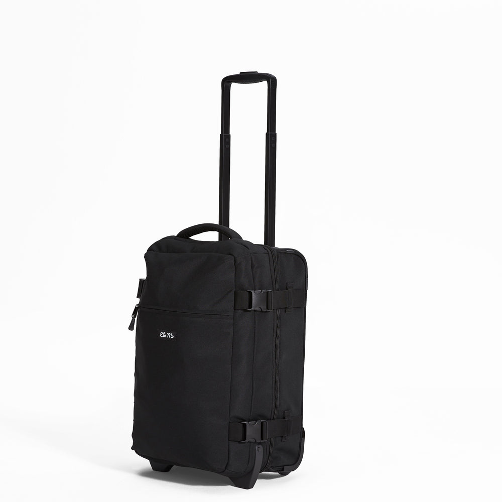 Ela Mo™ Reisetasche mit Rollen 42 Liter | Black