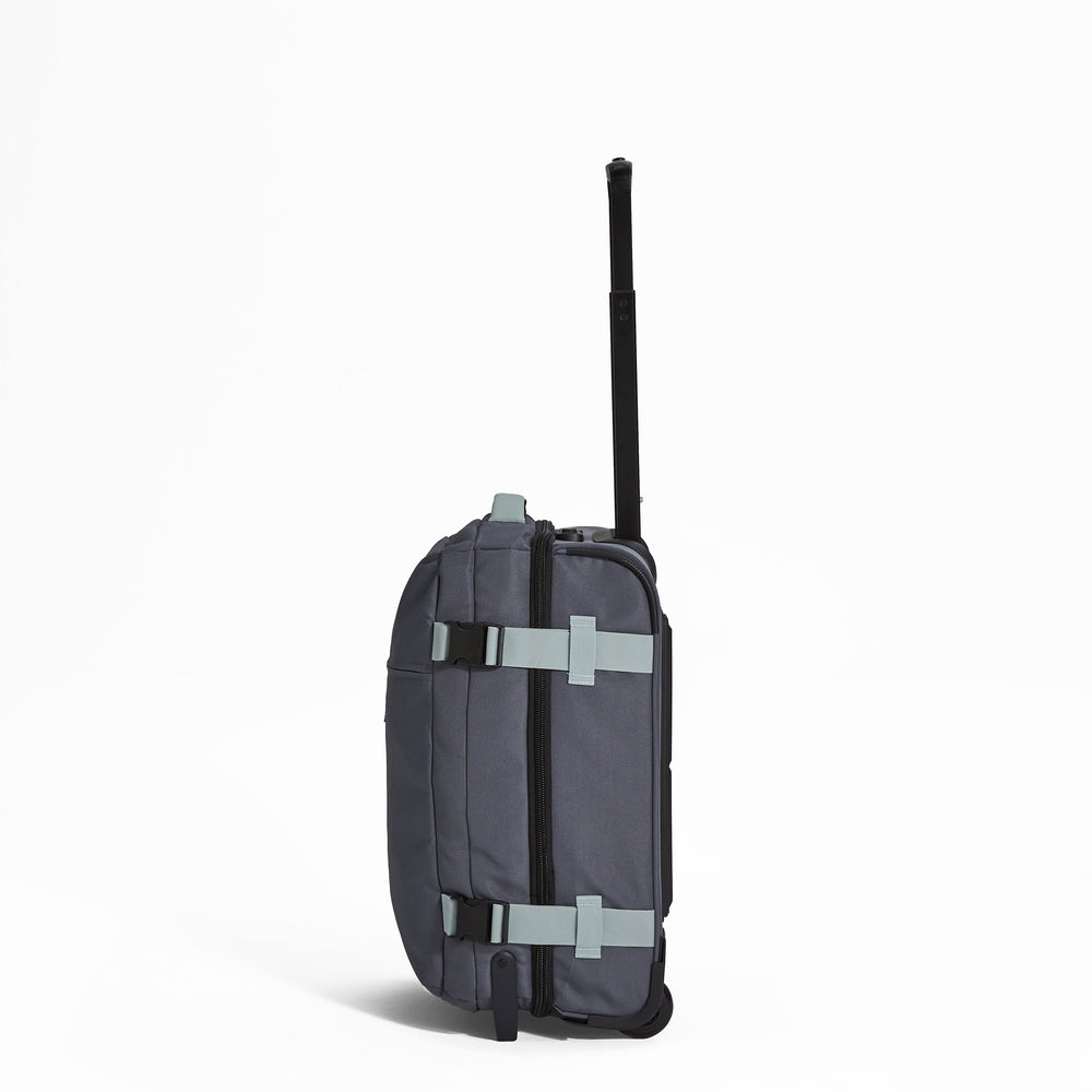 Ela Mo™ Reisetasche mit Rollen 42 Liter | Darkgrey Mint