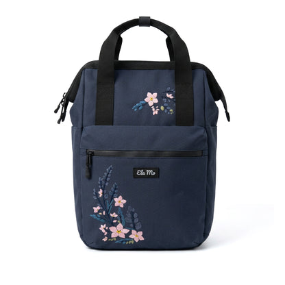 Ela Mo™ Topload Rucksack | Flowering Vine Embroidery