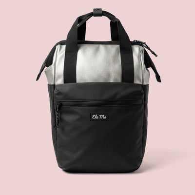 Ela Mo™ Topload Rucksack | Silver Lining