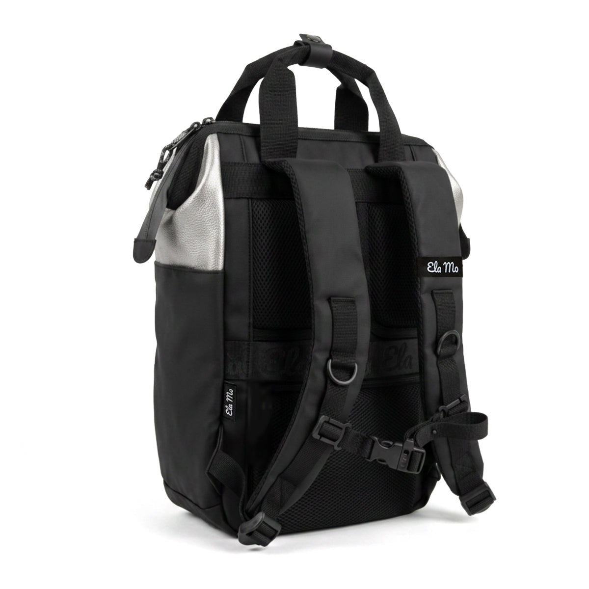 Ela Mo™ Topload Rucksack | Silver Lining