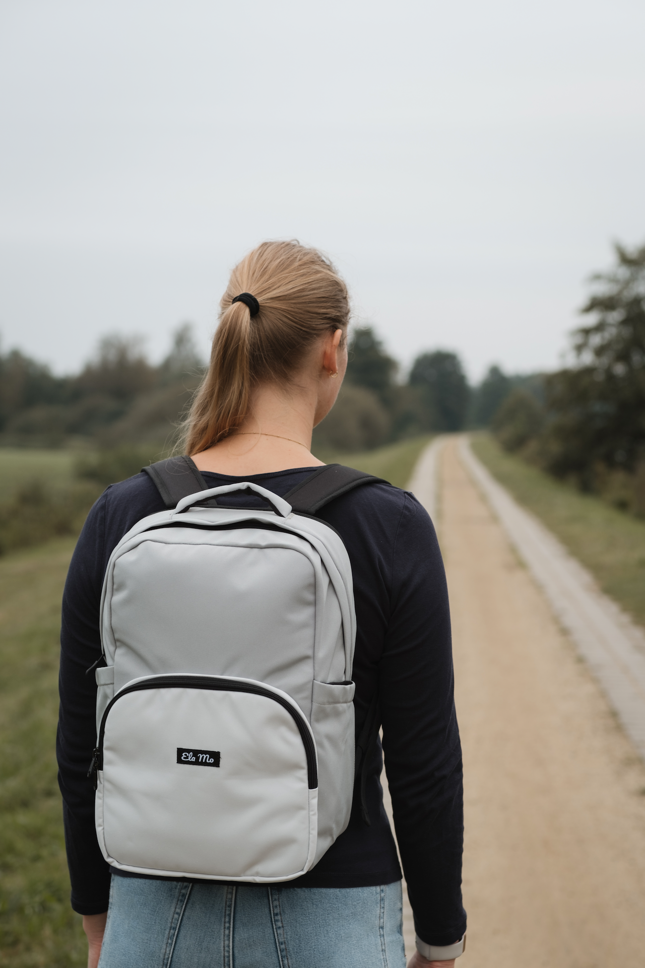 Ela Mo™ Work Rucksack | Mint Grey