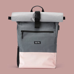 Ela Mo™ Rolltop Rucksack | Rose On Rocks