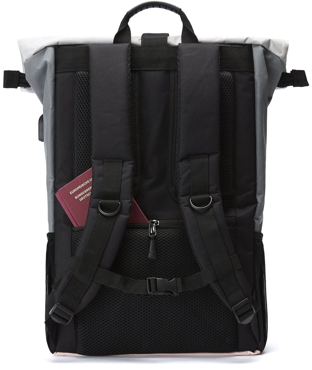 Rose On Rocks Ela Mo™ Rolltop Rucksack | Rose On Rocks