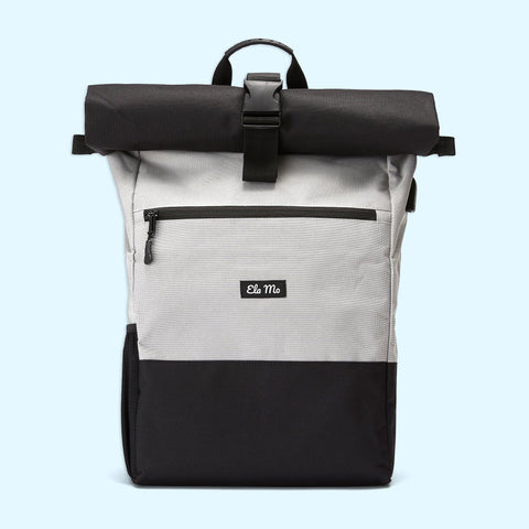 Ela Mo™ Rolltop Rucksack | The Grey