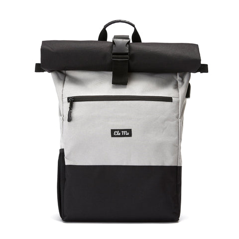 Ela Mo™ Rolltop Rucksack | The Grey