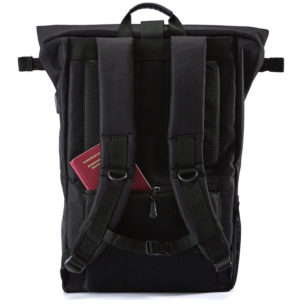 Ela Mo™ Rolltop Rucksack | Black