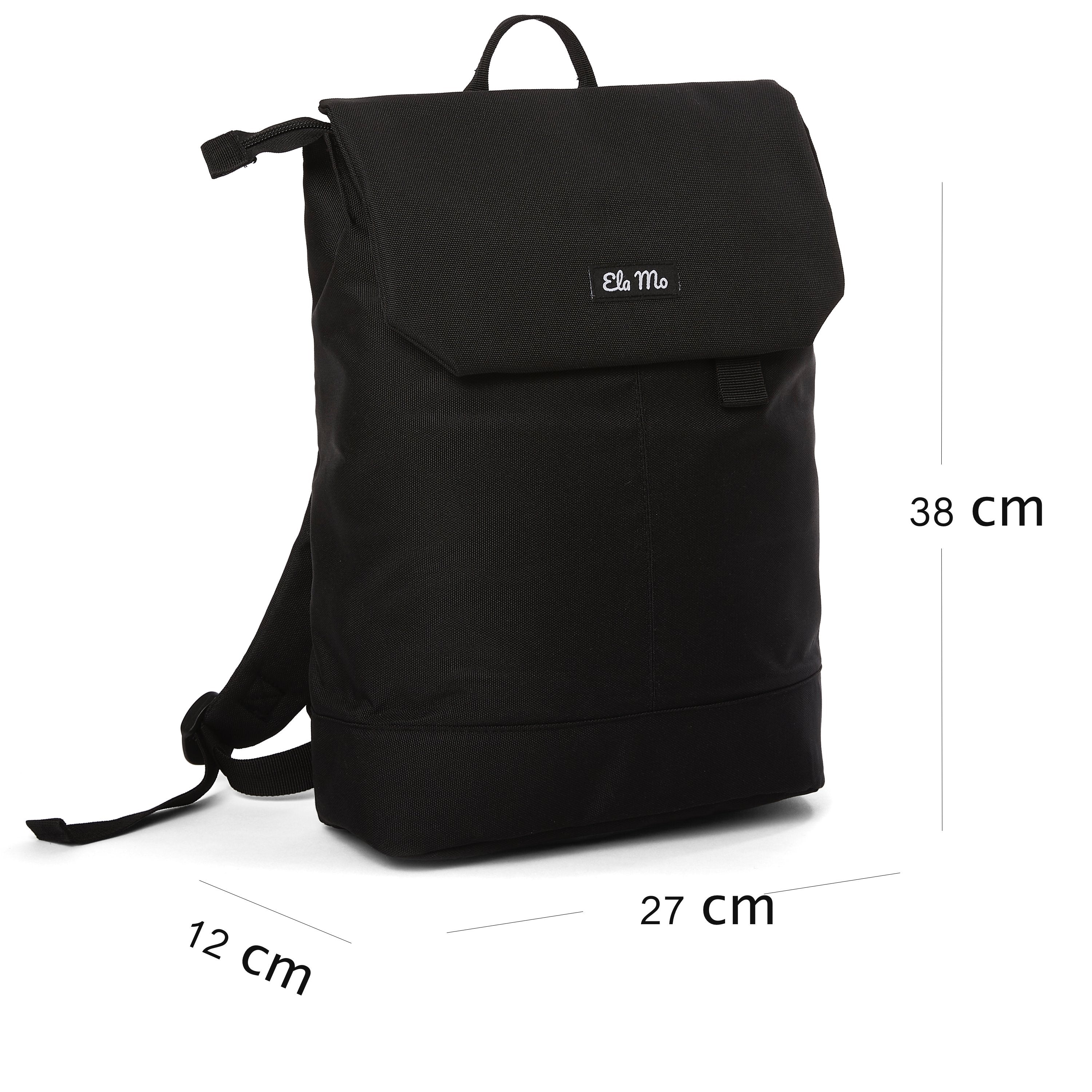 Ela Mo™ Daypack Rucksack | Black