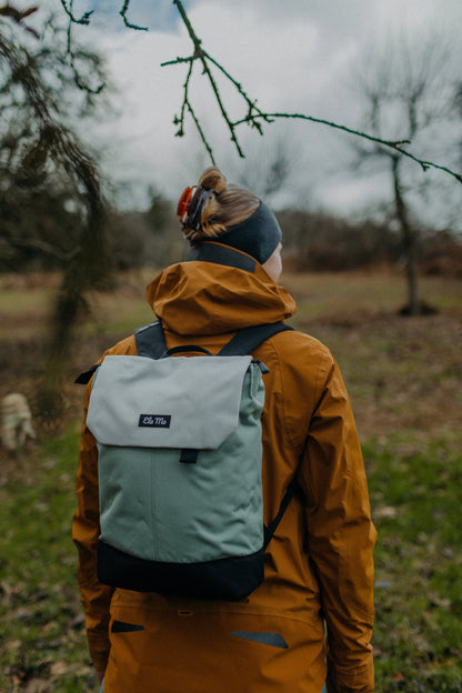 Ela Mo™ Daypack Rucksack | Mintgrey