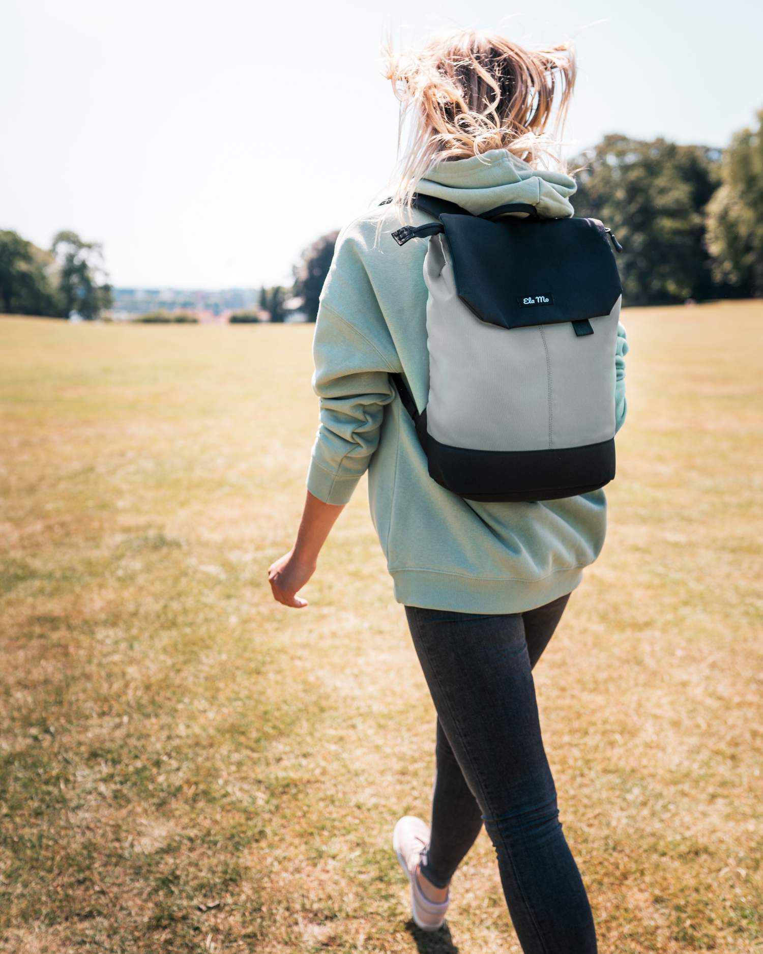 Ela Mo™ Daypack Rucksack | The Grey