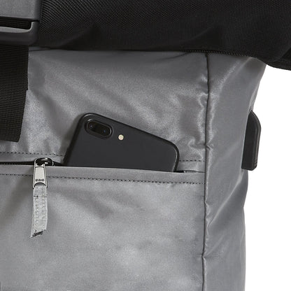  Ela Mo™ Rolltop Rucksack Night Edition | Black