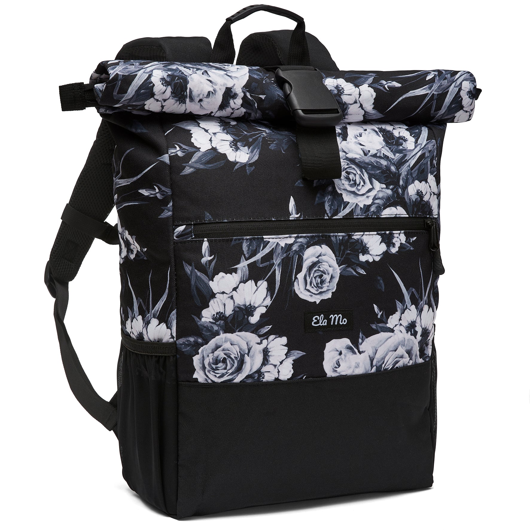 Ela Mo™ Rolltop Rucksack | Nightrose