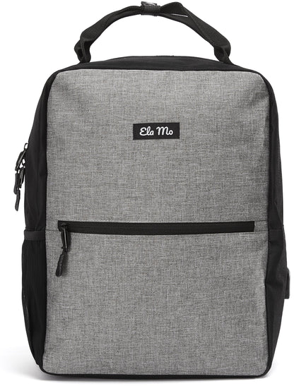 The Grey B-Ware of Ela Mo™ Cityrucksack | Grey